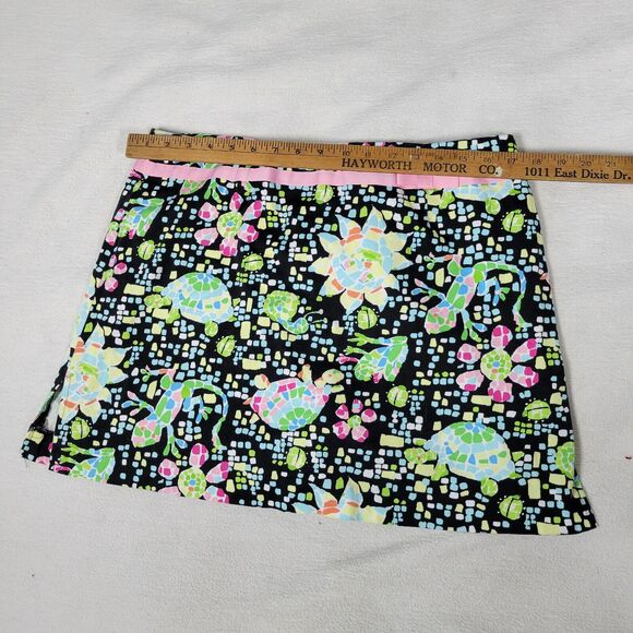 Bamboo Traders Skirt Womens Tropical Flowers Shorts Interior Cooling Mini y2k - Picture 6 of 11